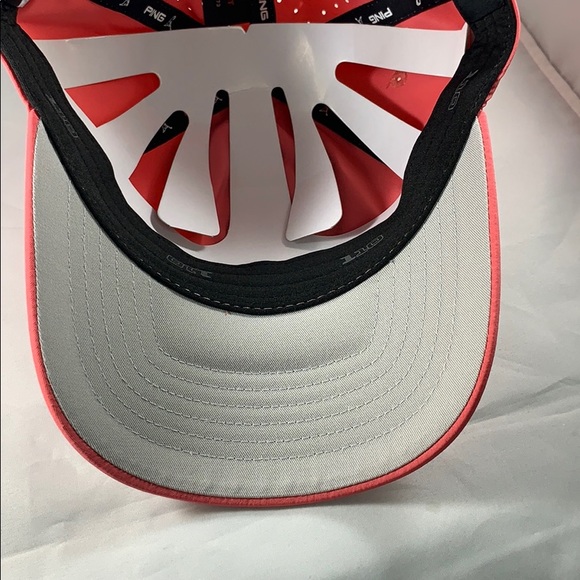 NWOT PING Women’s Golf Hat salmon - Picture 4 of 6